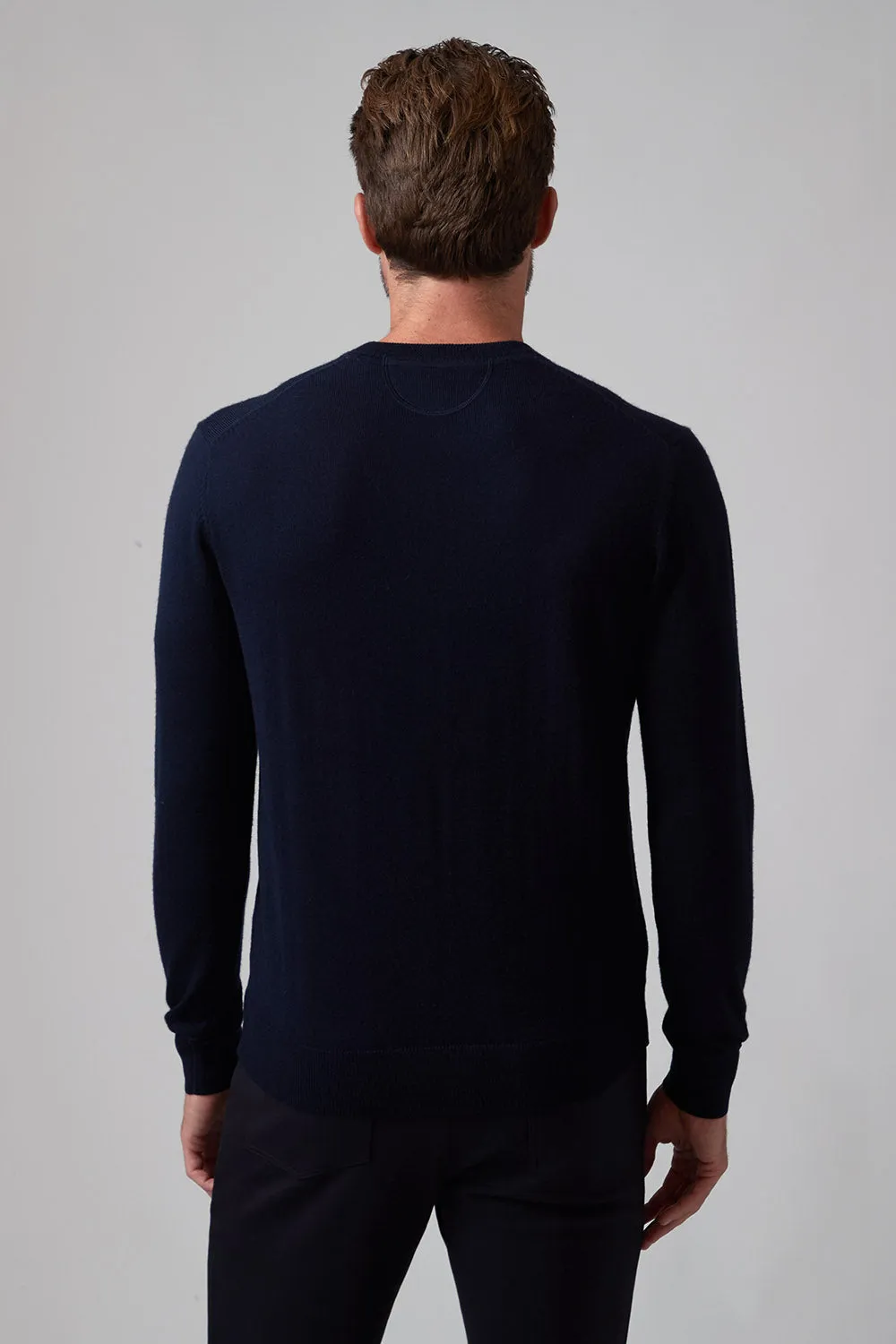 Merino V-neck - Midnight CompressionKnit UniversalFit
