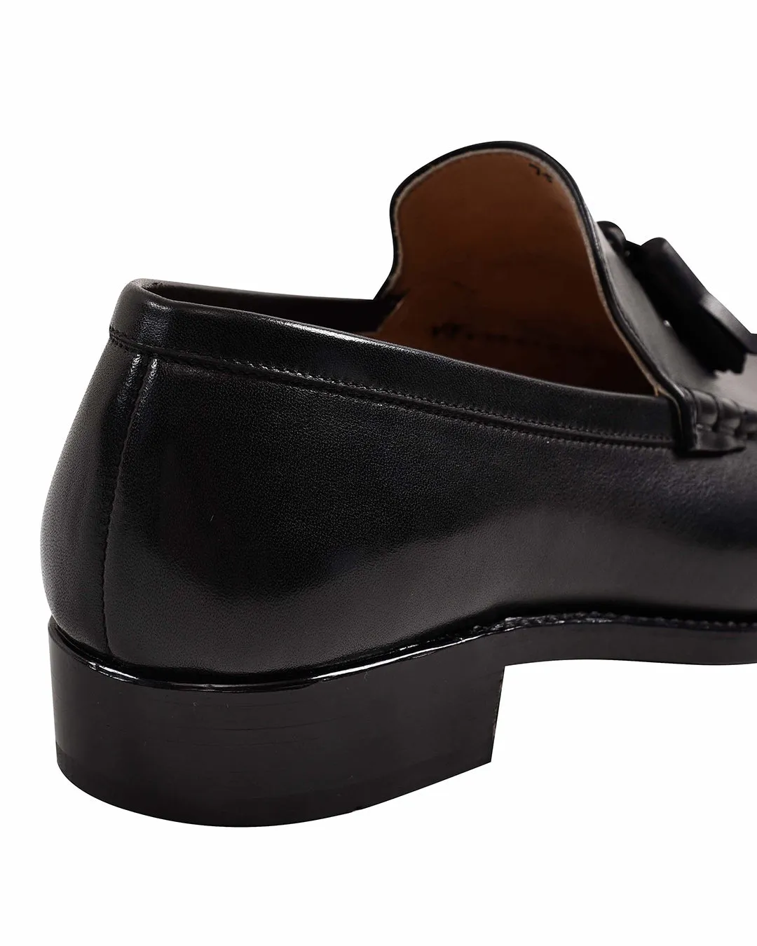 Tassel Loafers Black Arch Support Wellness Seekers