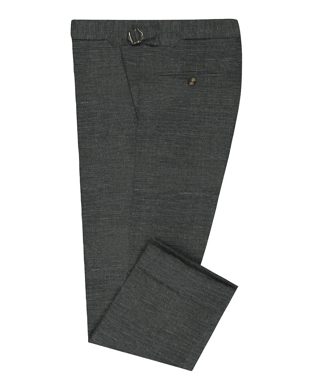 Solbiati Ash Grey Linen Casual Performance