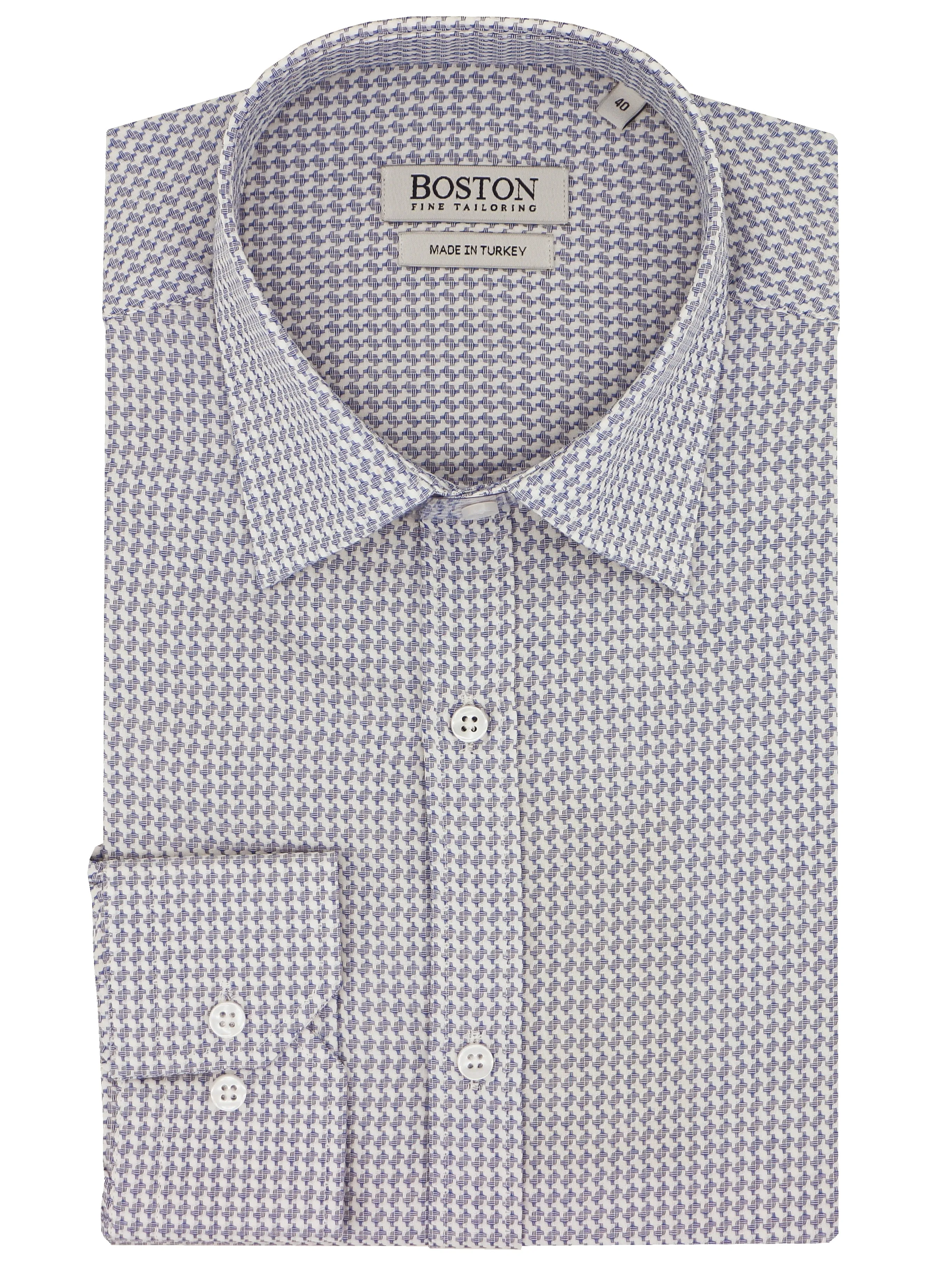 Liberty Casual Purple Woven Printed Shirt Versatile Styling Anti Pilling Treatment