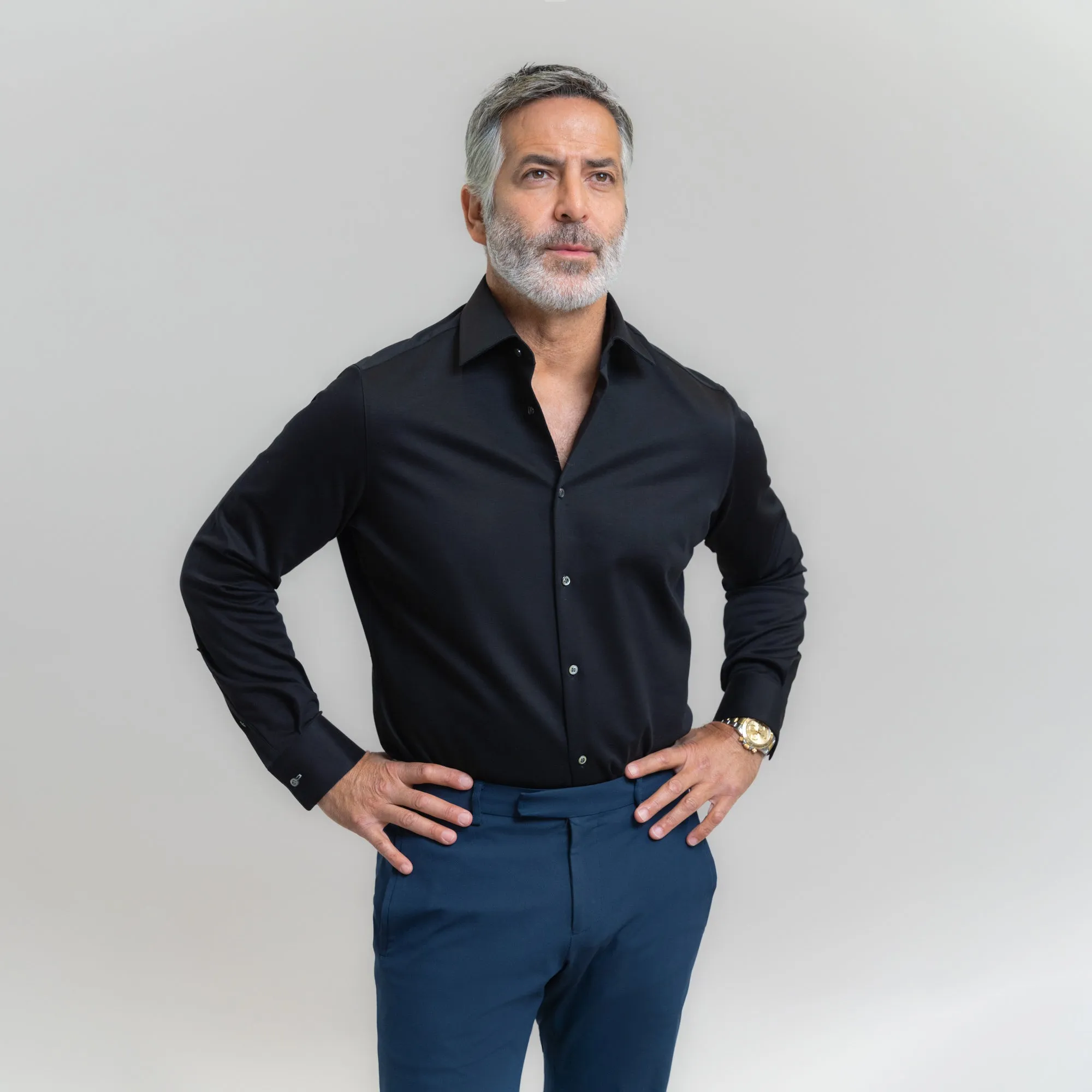 PureTech Spread Shirt Contrast Stitch