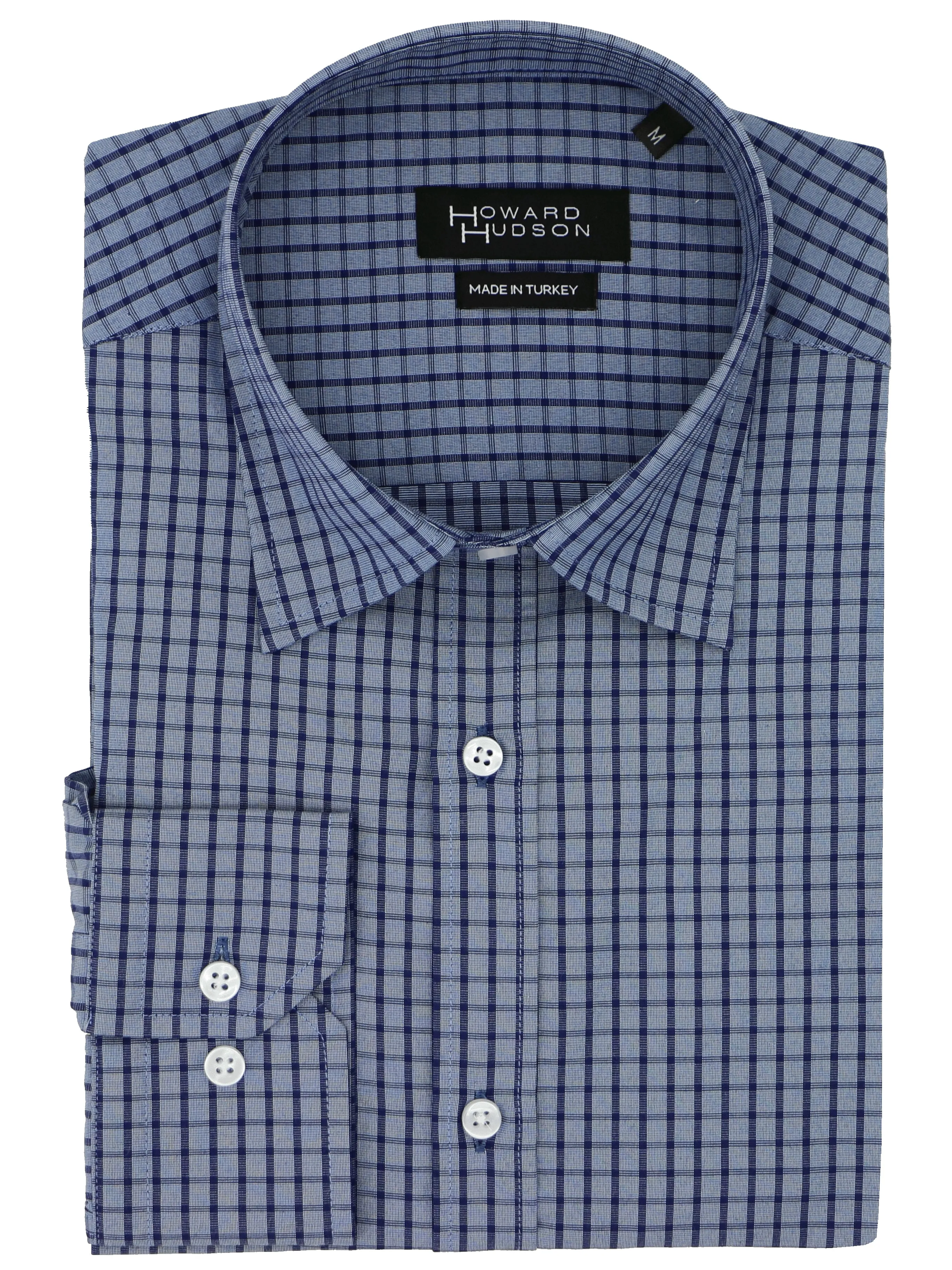 Athleisure Wear Brooke Casual Blue Checked Shirt