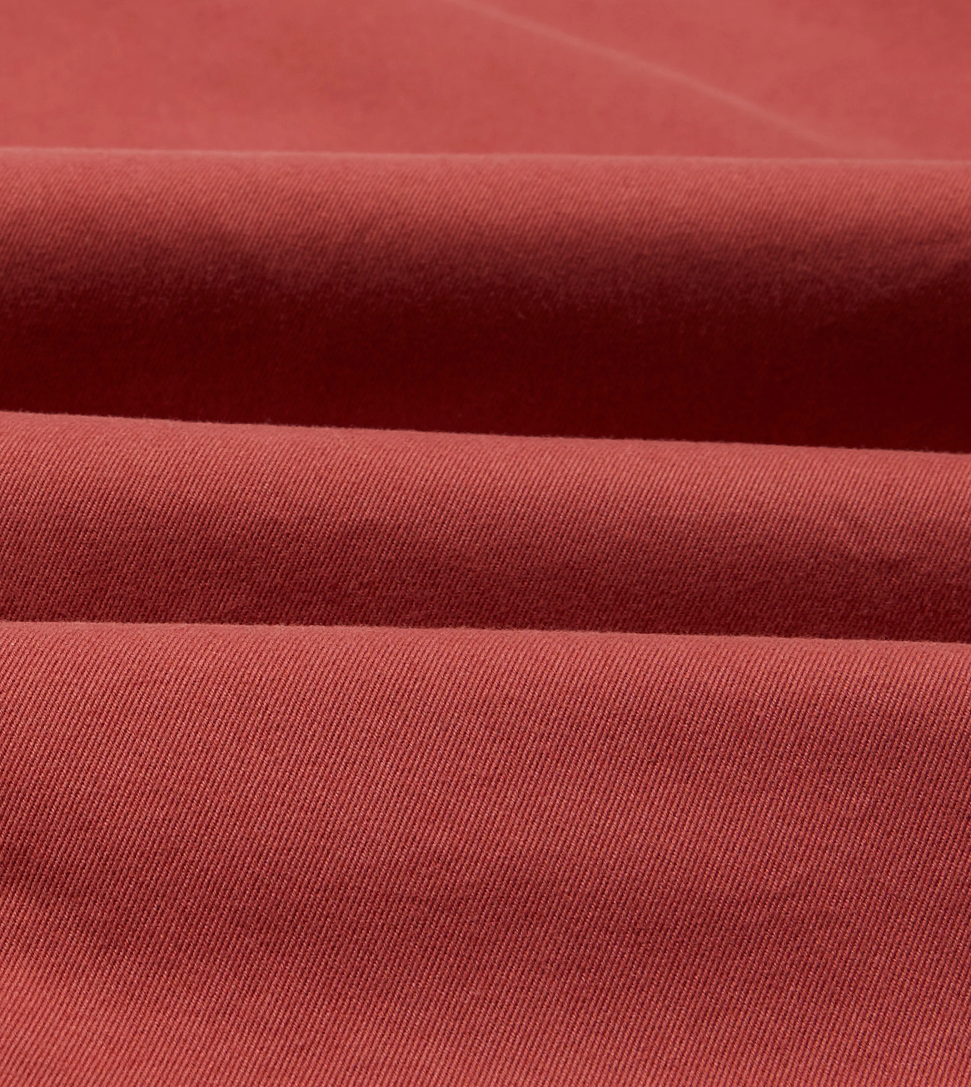 Red Cotton Long Point Collar Work Shirt Printed Pattern All Day Comfort Tech