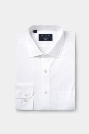 Polished Finish Boston White Pinpoint Shirt