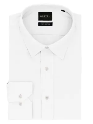 Statement Maker Wrinkle-Resistant Liberty Business White Shirt