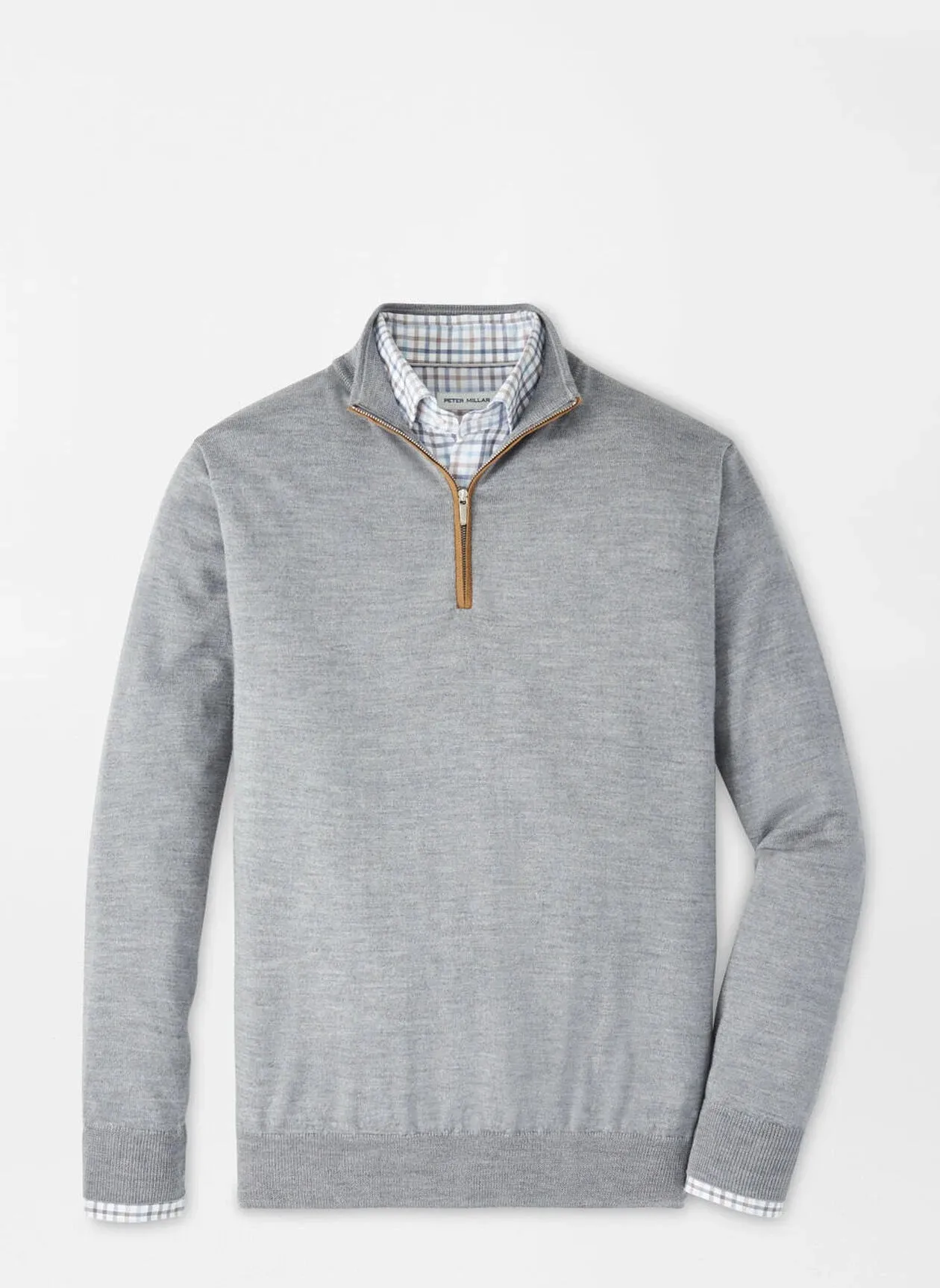 ThermalInsulated Ventilated Back Panels Autumn Crest Suede Trim Quarter-Zip