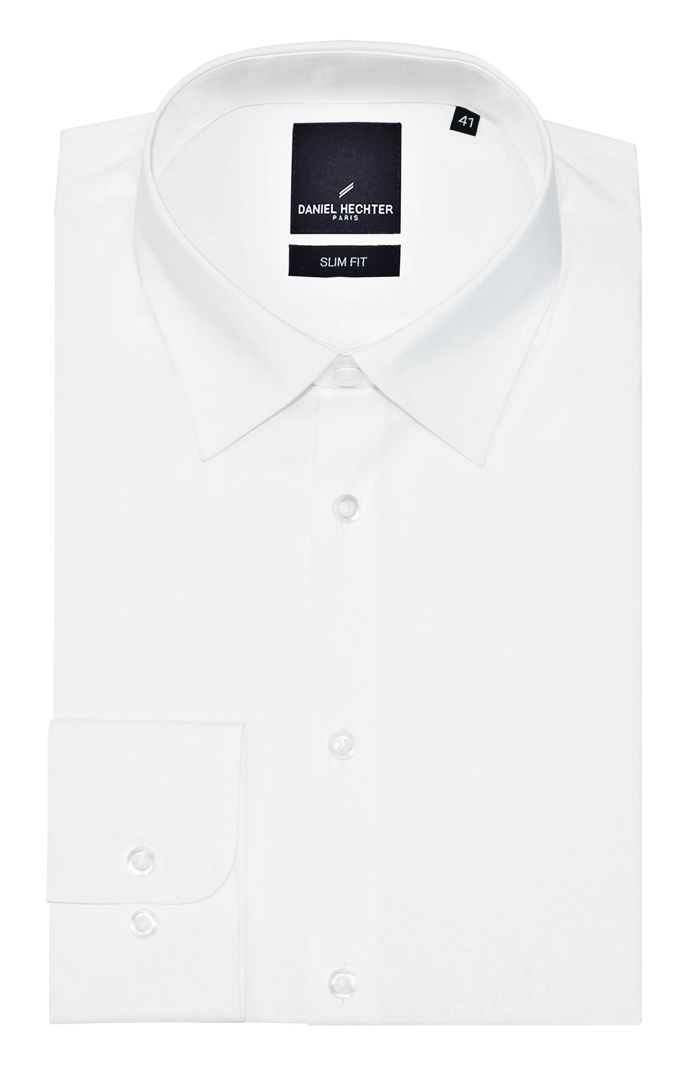 Franco White Shirt Smooth Stitch Pattern Odor Resistant