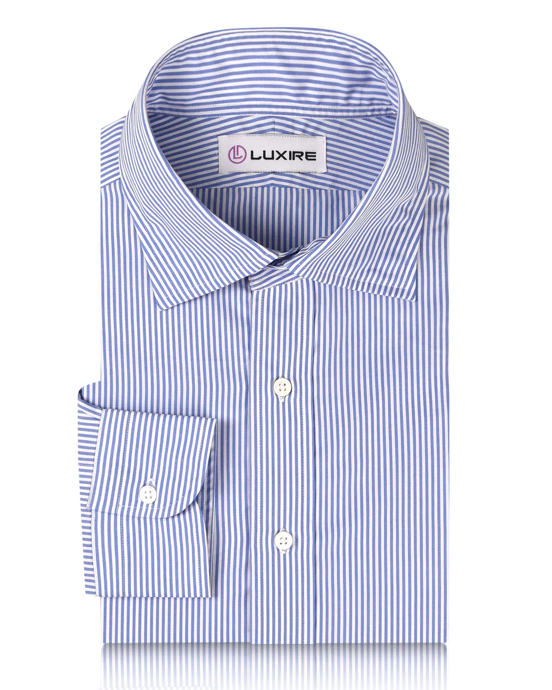 Royal Blue University Stripes Urban Edge Minimalist Aesthetic