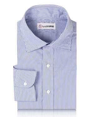 Royal Blue University Stripes Urban Edge Minimalist Aesthetic