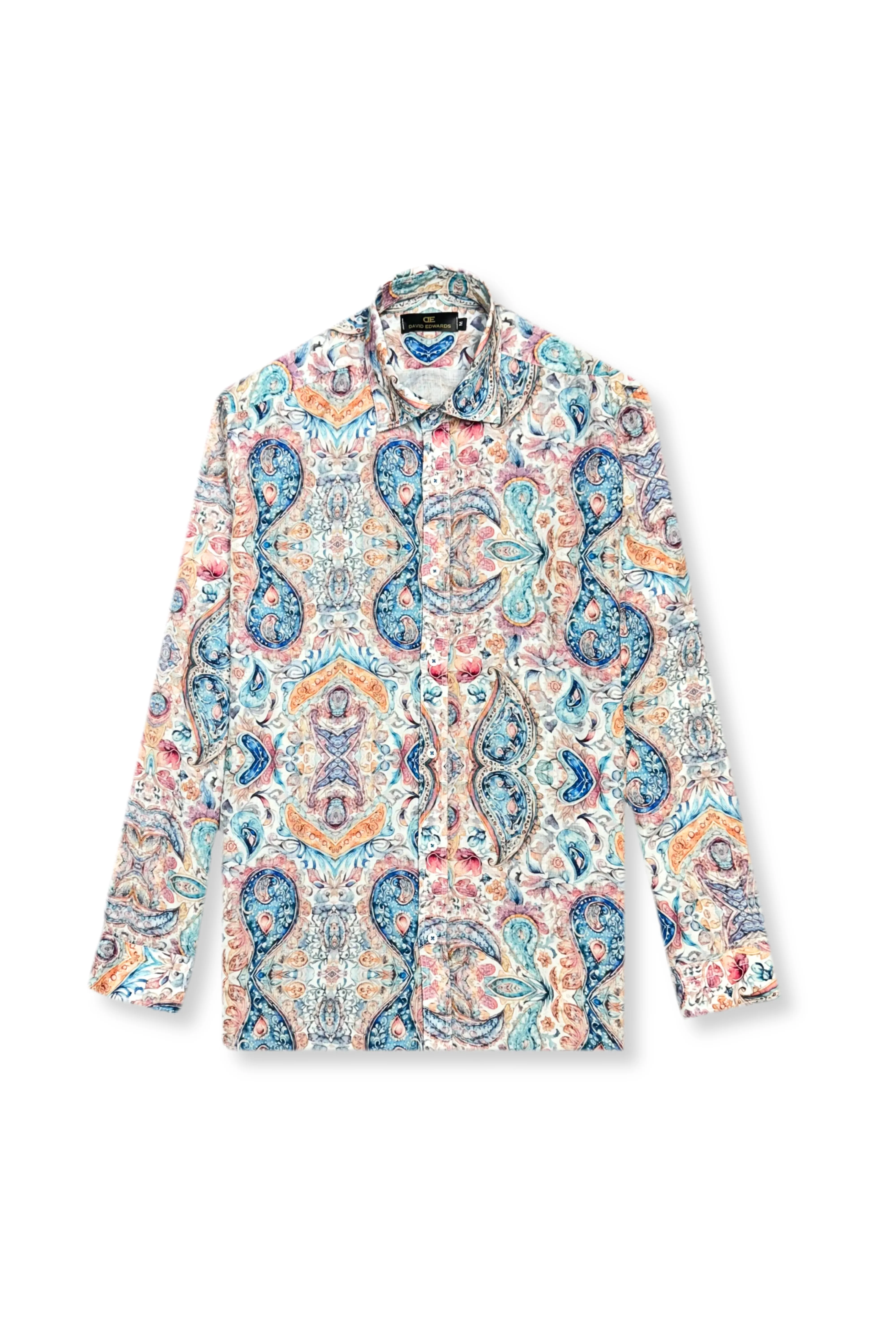 Dahler Roll Tab Linen Shirt Weather Protection UV Protection