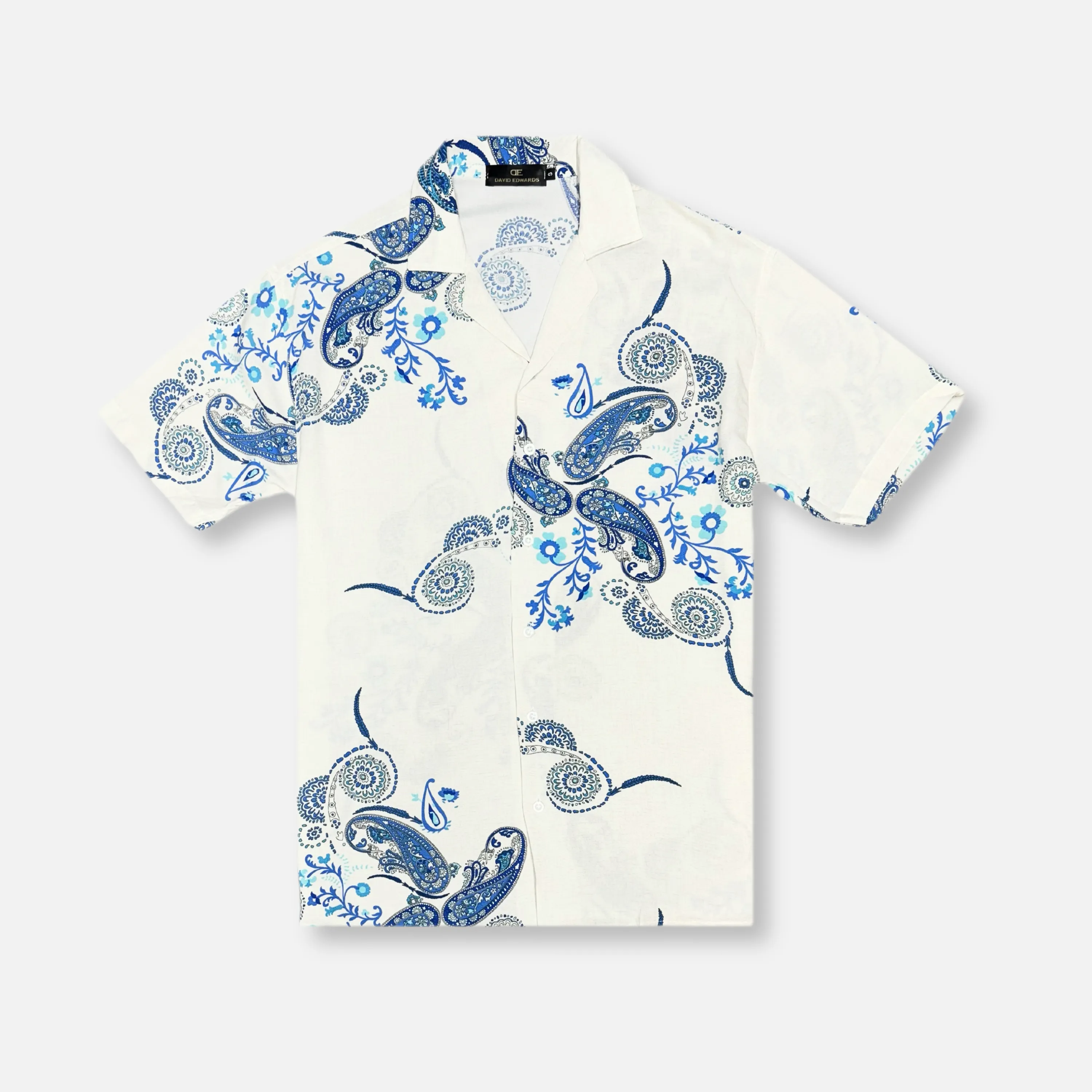 Body Free Earth Glow Day Tropical Resort Revere Collar Shirt