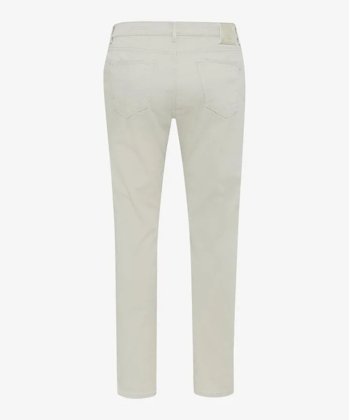 MachineWashable Brax Chuck Tritone Flex Five Pocket Pant in Sand