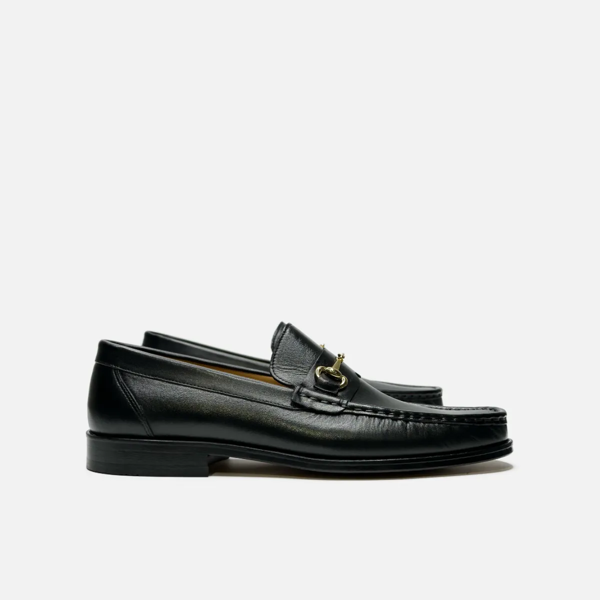 Understated Detail City Walk Dante Horsebit Slip On Loafers
