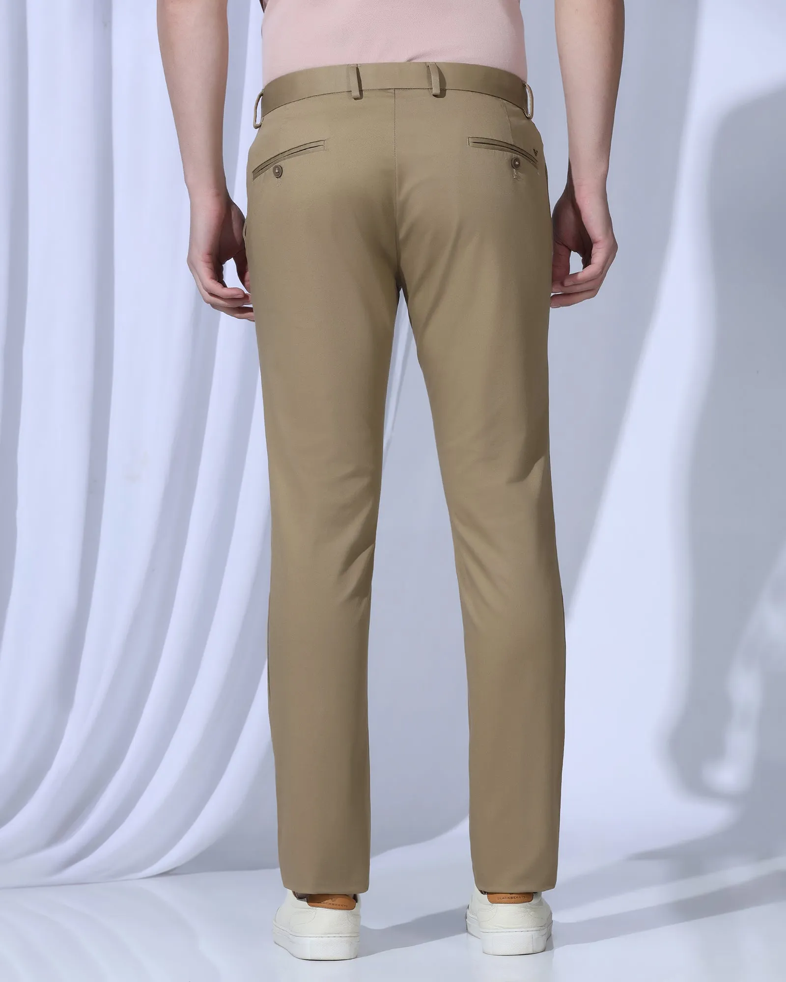 Natural Movement City Wear Slim Fit B-91 Casual Khaki Solid Khakis - Martin