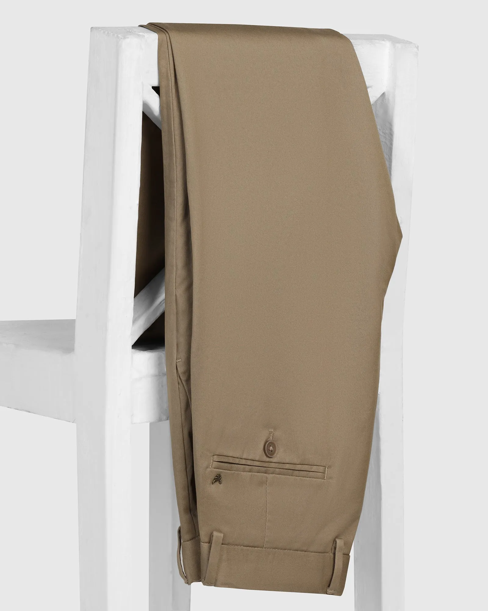 Casual Edge Slim Fit B-91 Casual Khaki Solid Khakis - Martin