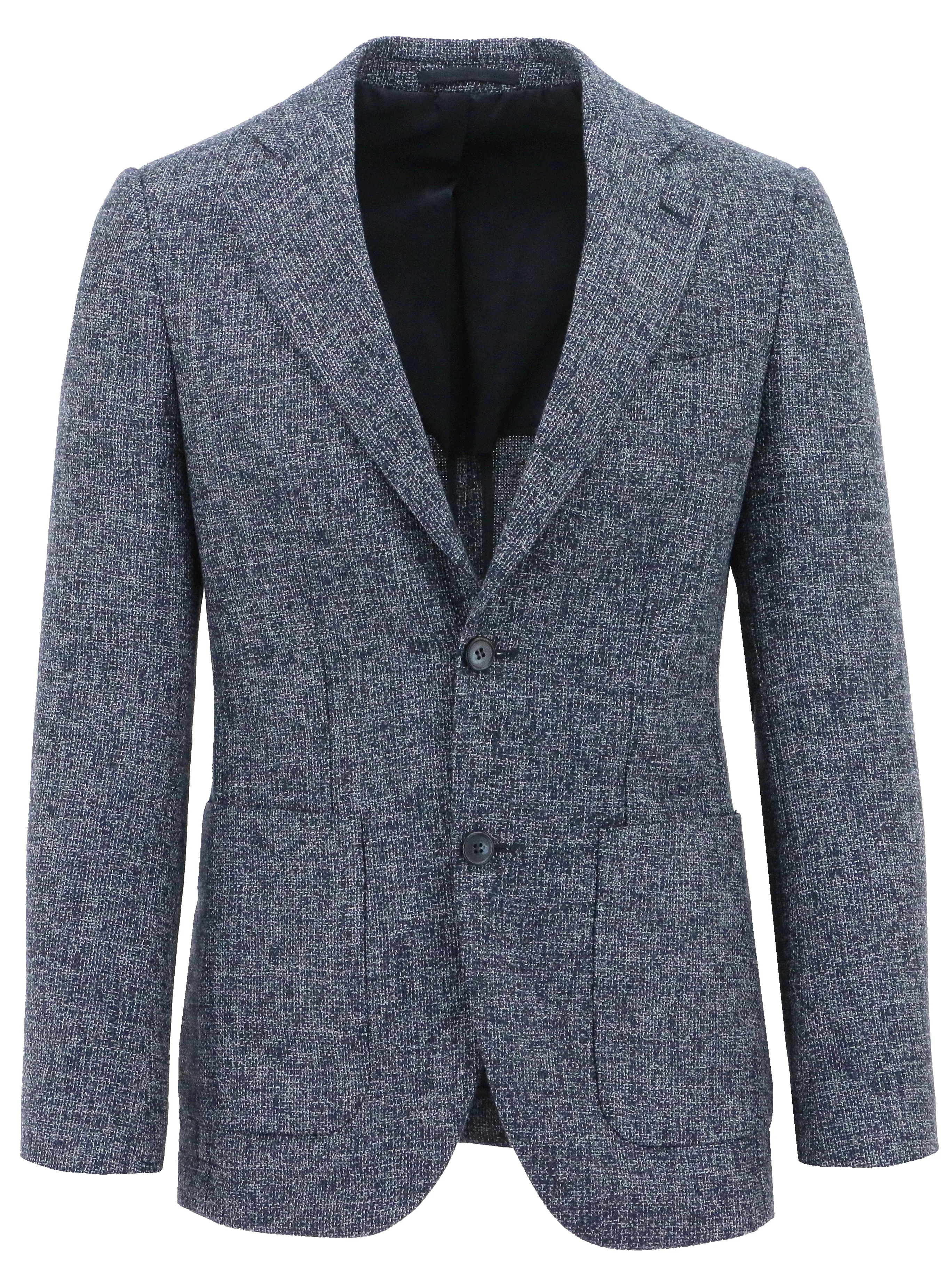 Quick Access Closures Genoa Buggy Blue Tweed Sports Jacket