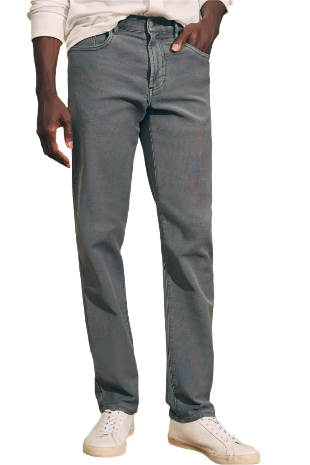 CompactFold Stretch Terry 5 Pocket - Slate