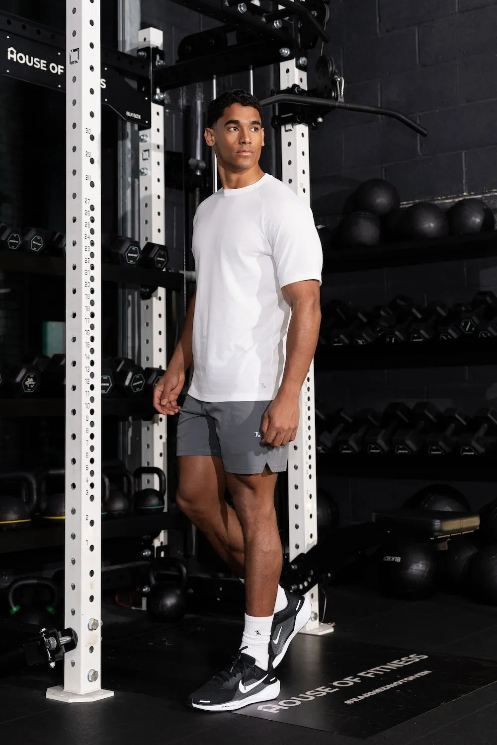 Relaxed fit style 3 Pack Essential Training Top in White