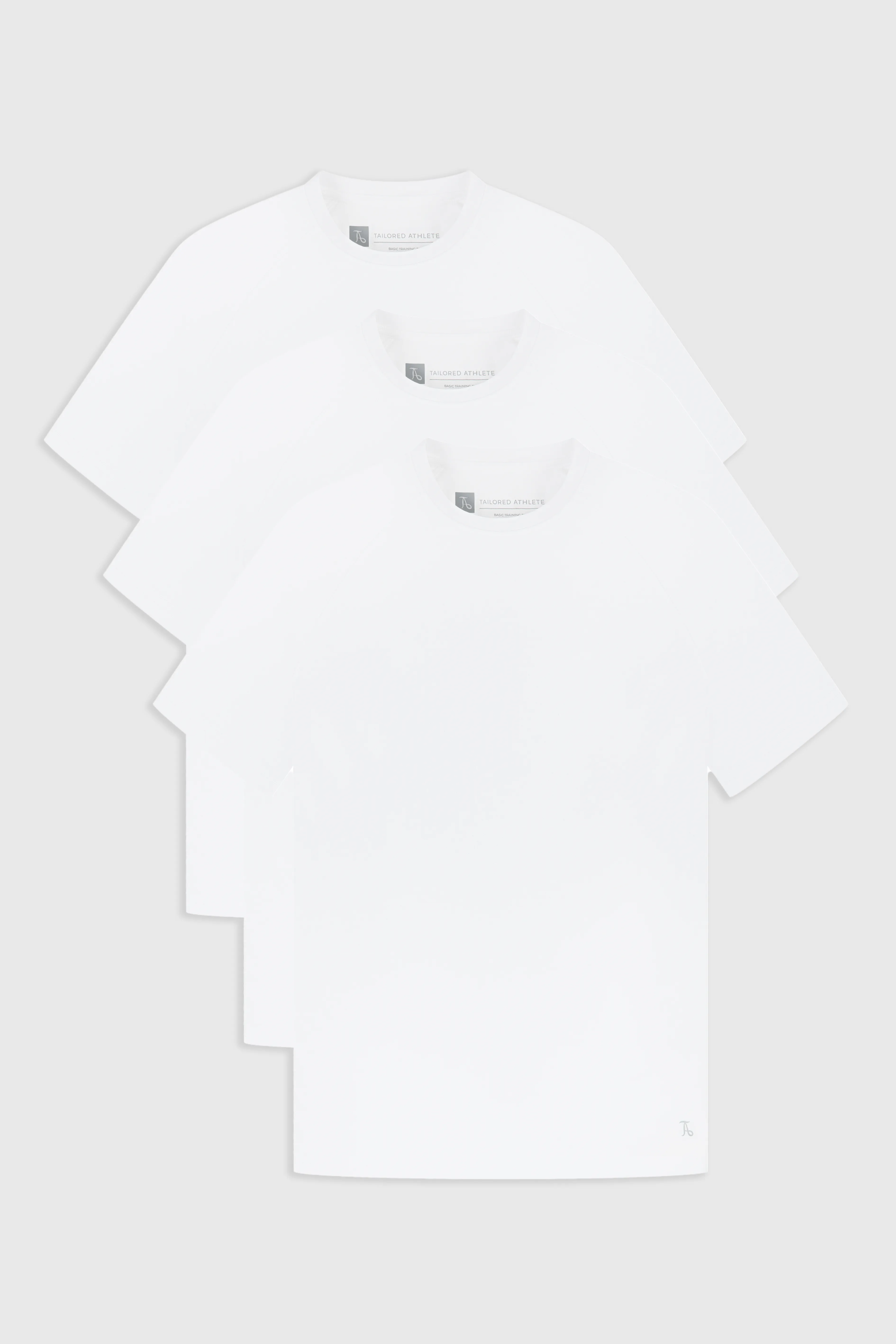 Soft And Comfortable 3 Pack Essential Training Top in White