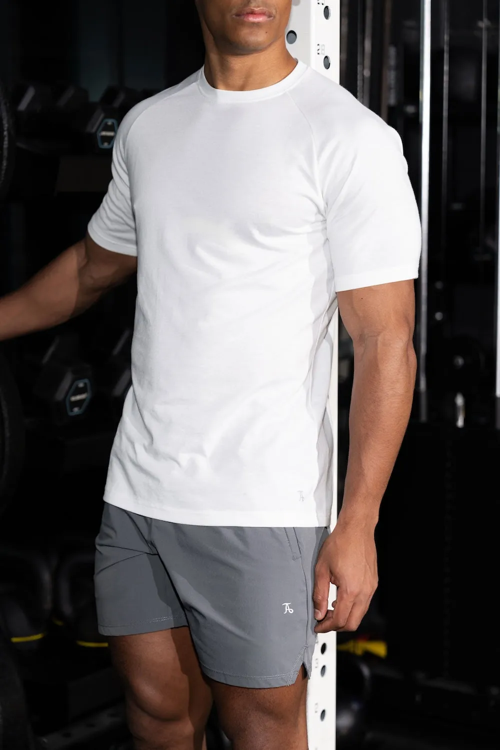 Streetwear Style 3 Pack Essential Training Top in White