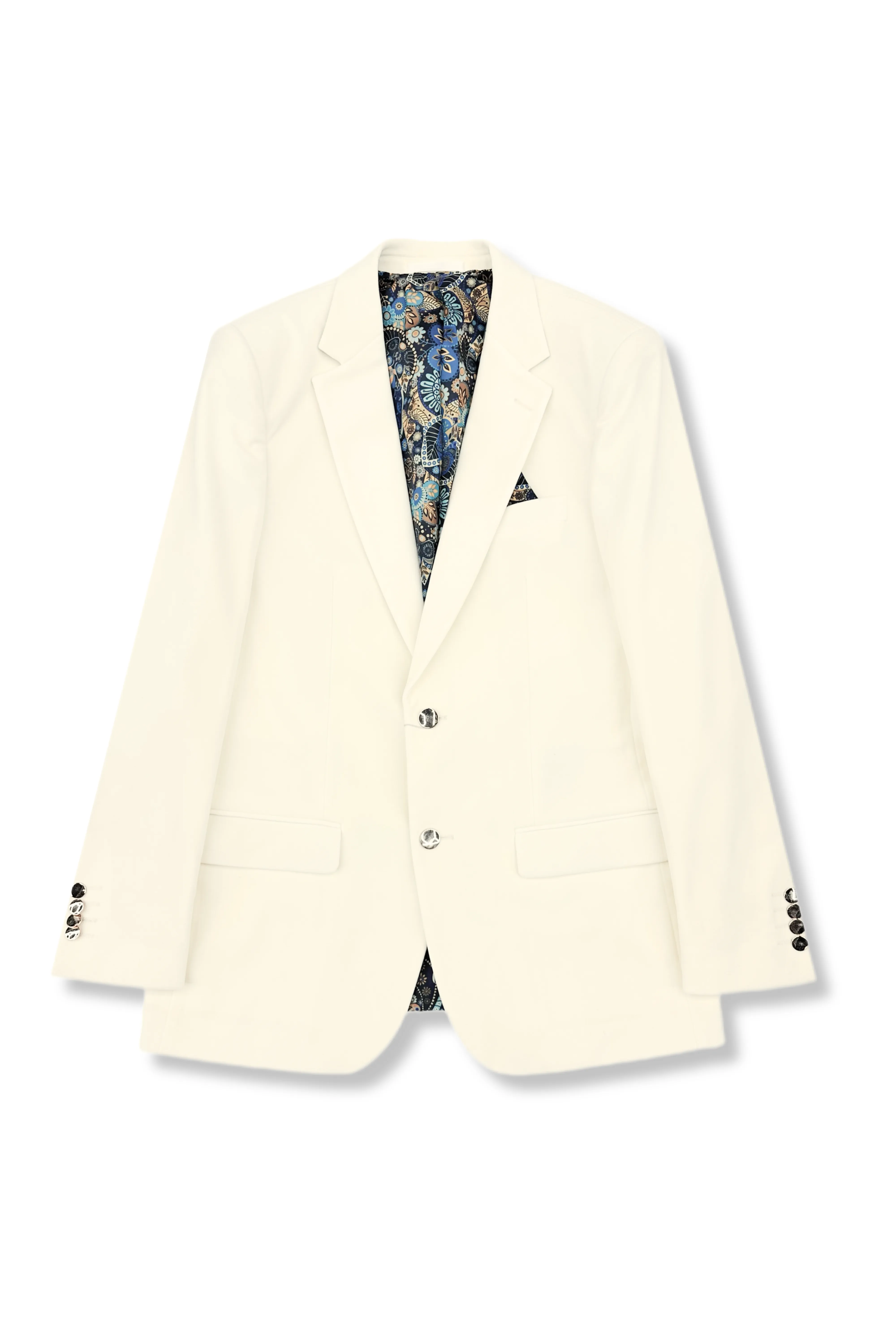Abrasion Resistant Fabric Style Staple Kenmark Velvet Blazer