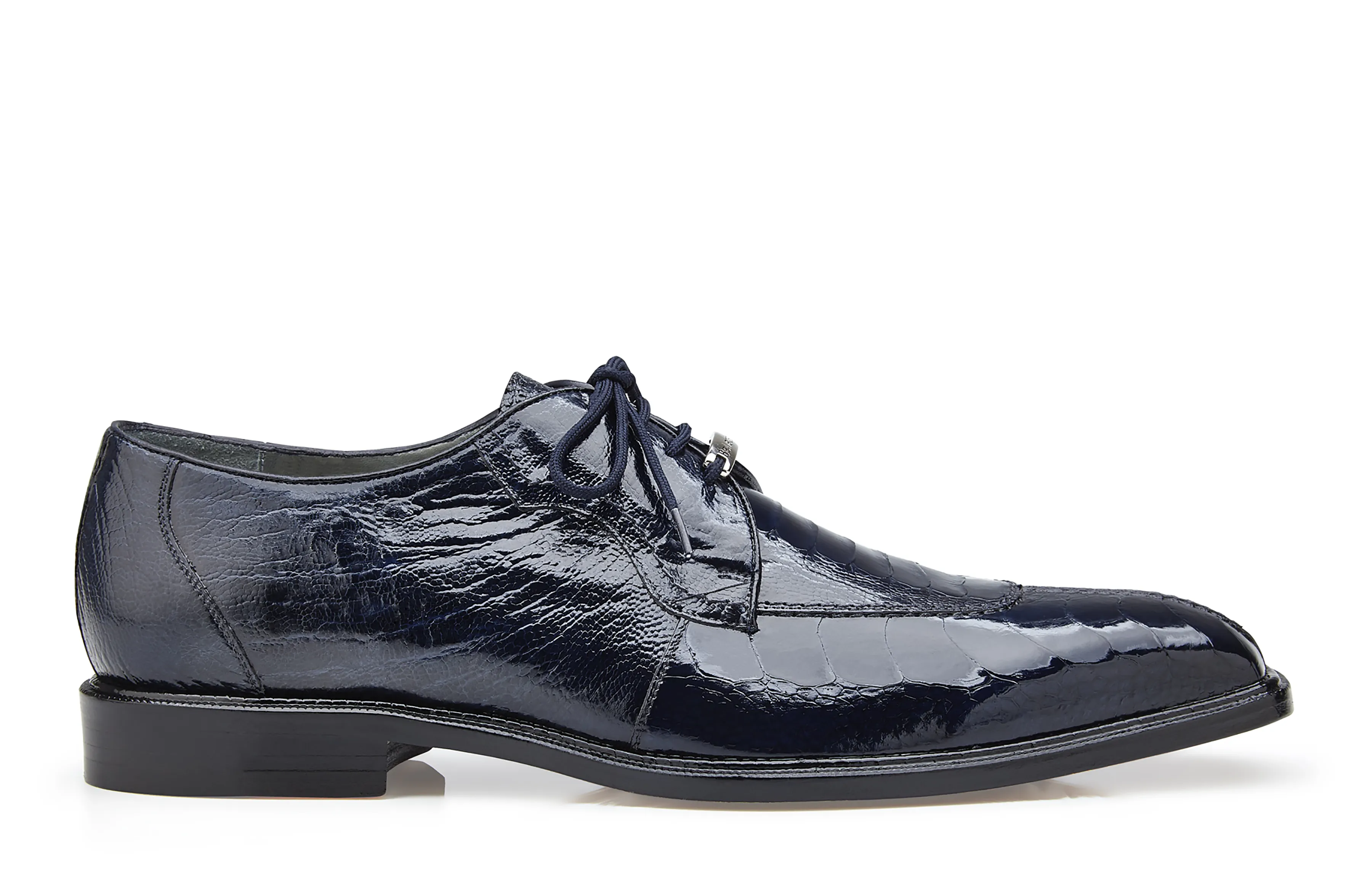 Foam Base Swift Path Belvedere - Siena, Genuine Ostrich Leg Dress Shoe - Navy - 1463 - IN STORE (SIZE 9 ONLY)