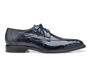 Foam Base Swift Path Belvedere - Siena, Genuine Ostrich Leg Dress Shoe - Navy - 1463 - IN STORE (SIZE 9 ONLY)