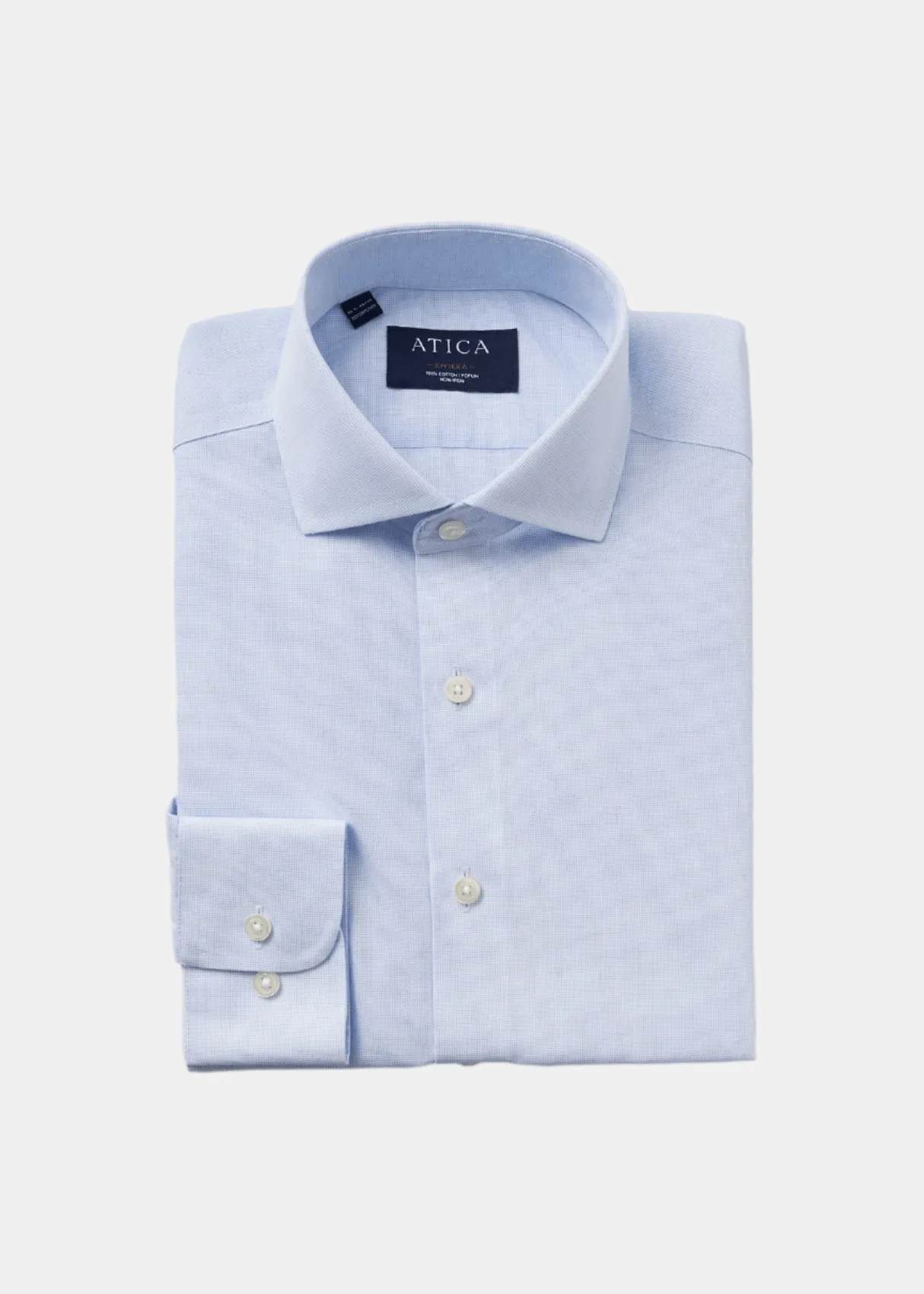 All-Ages Fit Riviera Light Blue Poplin Shirt
