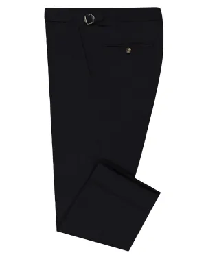 Vitale Barberis Canonico - Summer Wool Black High Waist Stretch