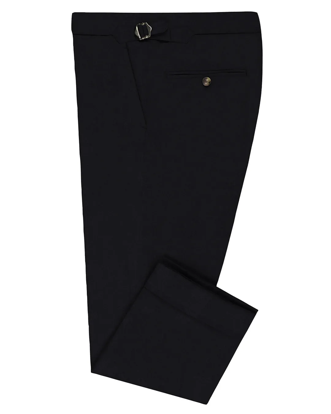Vitale Barberis Canonico - Summer Wool Black High Waist Stretch