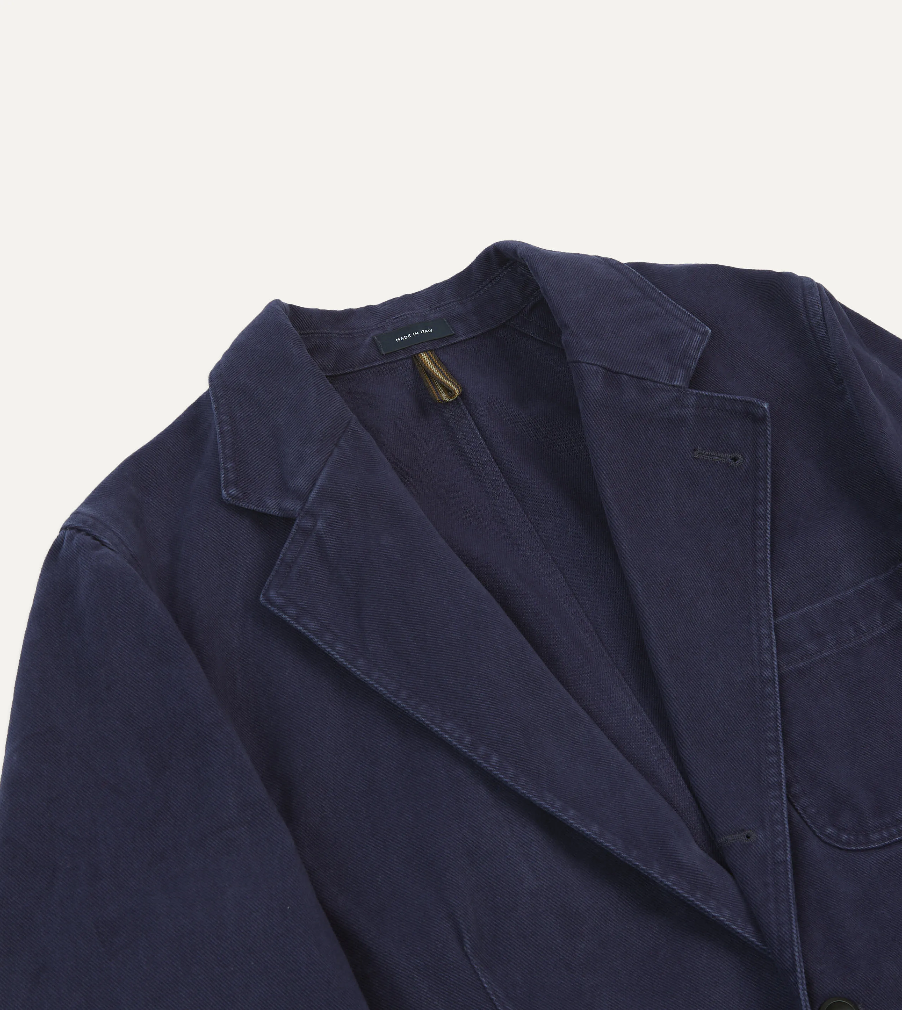 Weatherproof Shell Indigo Heavy Cotton Twill Games Blazer Mk. I