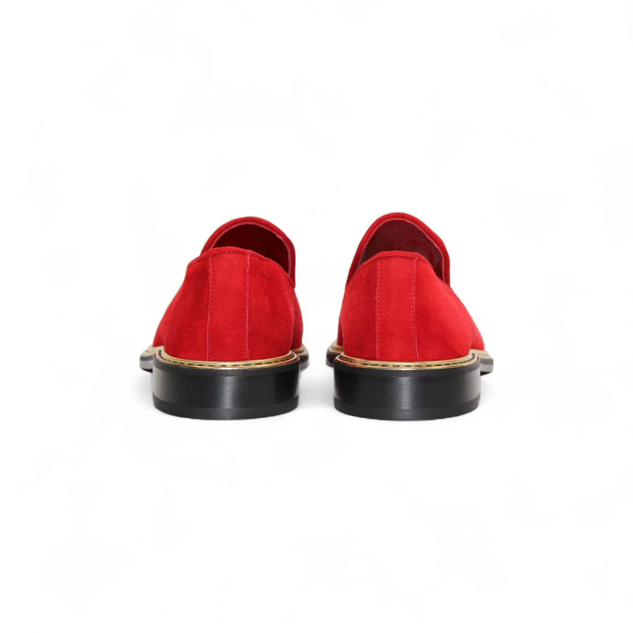 Emilio Franco Couture "EF102" Red Shoes World Step