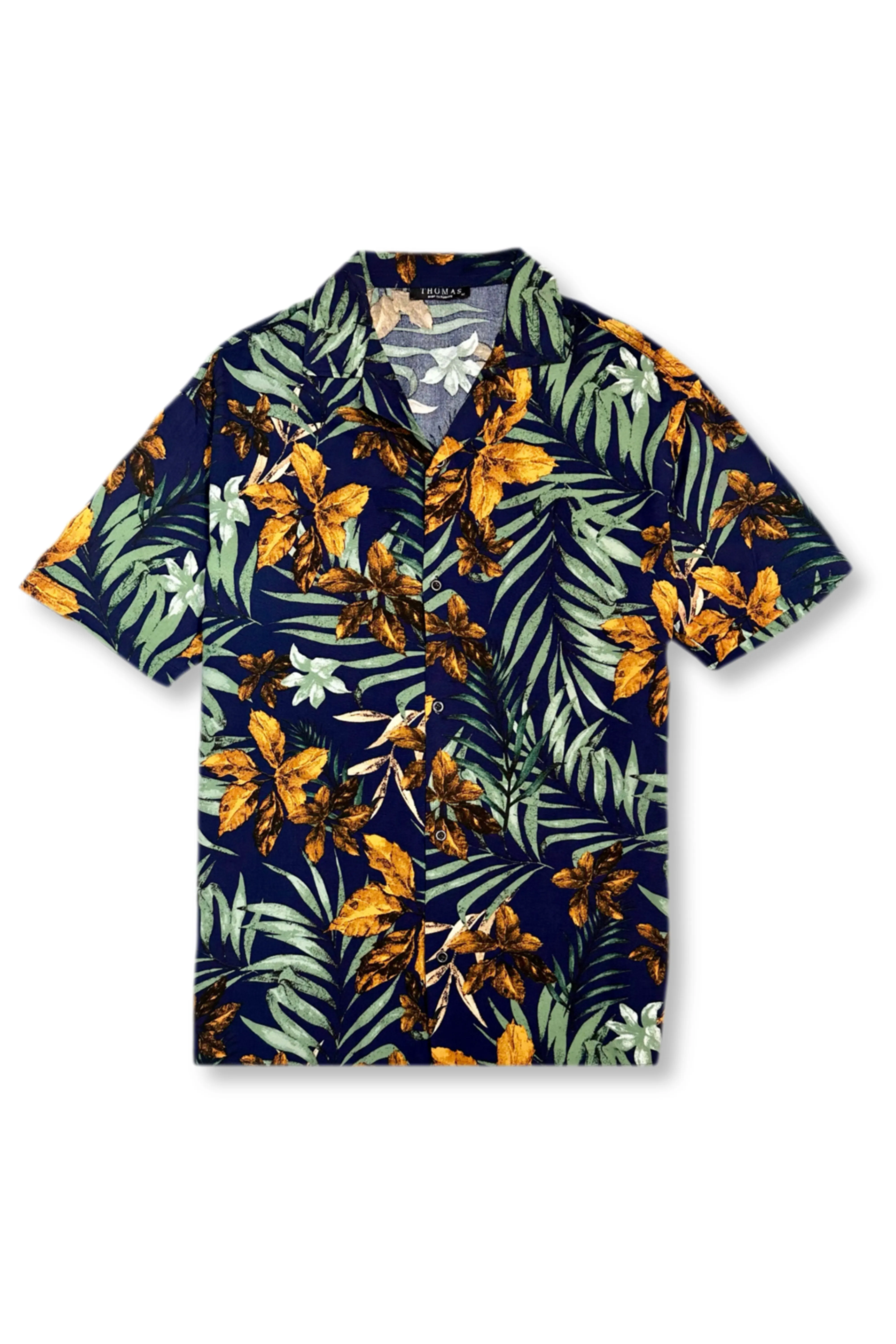 Takara Tropical Resort Revere Collar Shirt QuickAccess Pockets