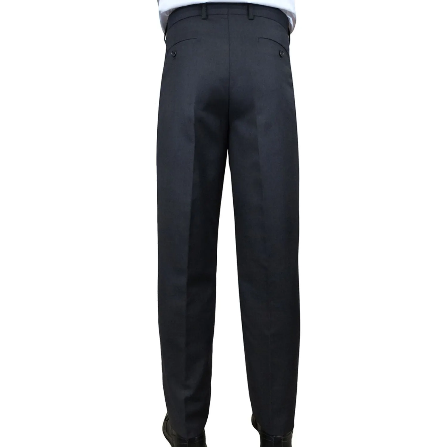 Soft Performance StainResistantFinish Stylara Collection: Charcoal Slim Fit Flat Front Pants