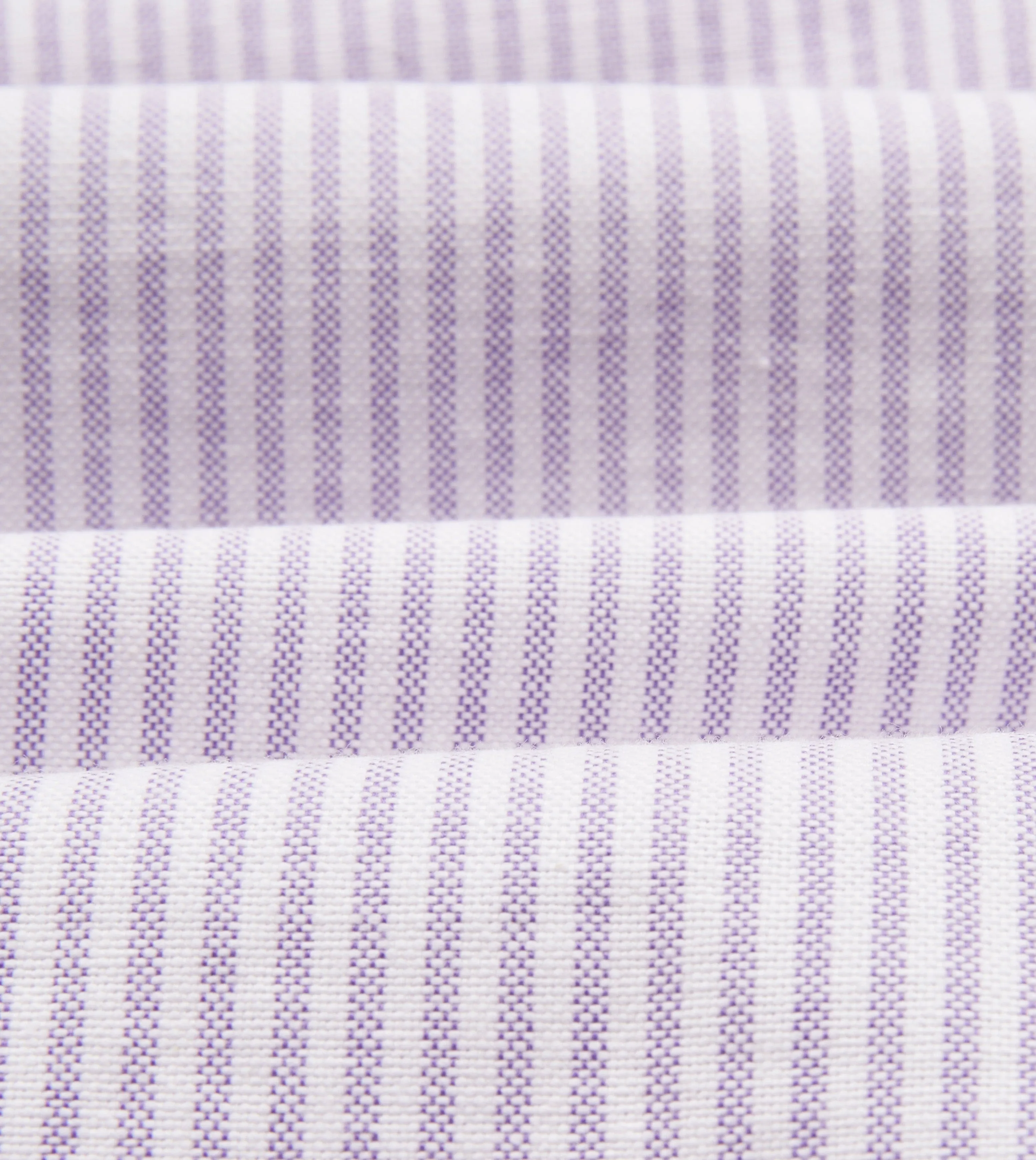 Lilac Ticking Stripe Cotton Oxford Cloth Button-Down Shirt Must-Have Item birthday celebration