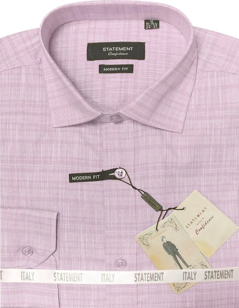 MODERN FIT PINK DRESS SHIRT SELF TEXTURED Corporate Retreat