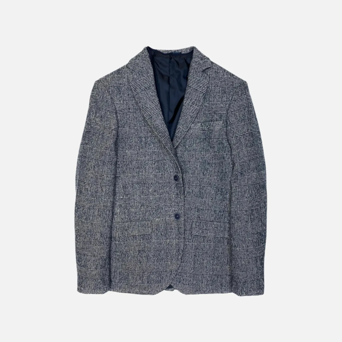 Glen Plaid Blazer Glow In The Dark Accents