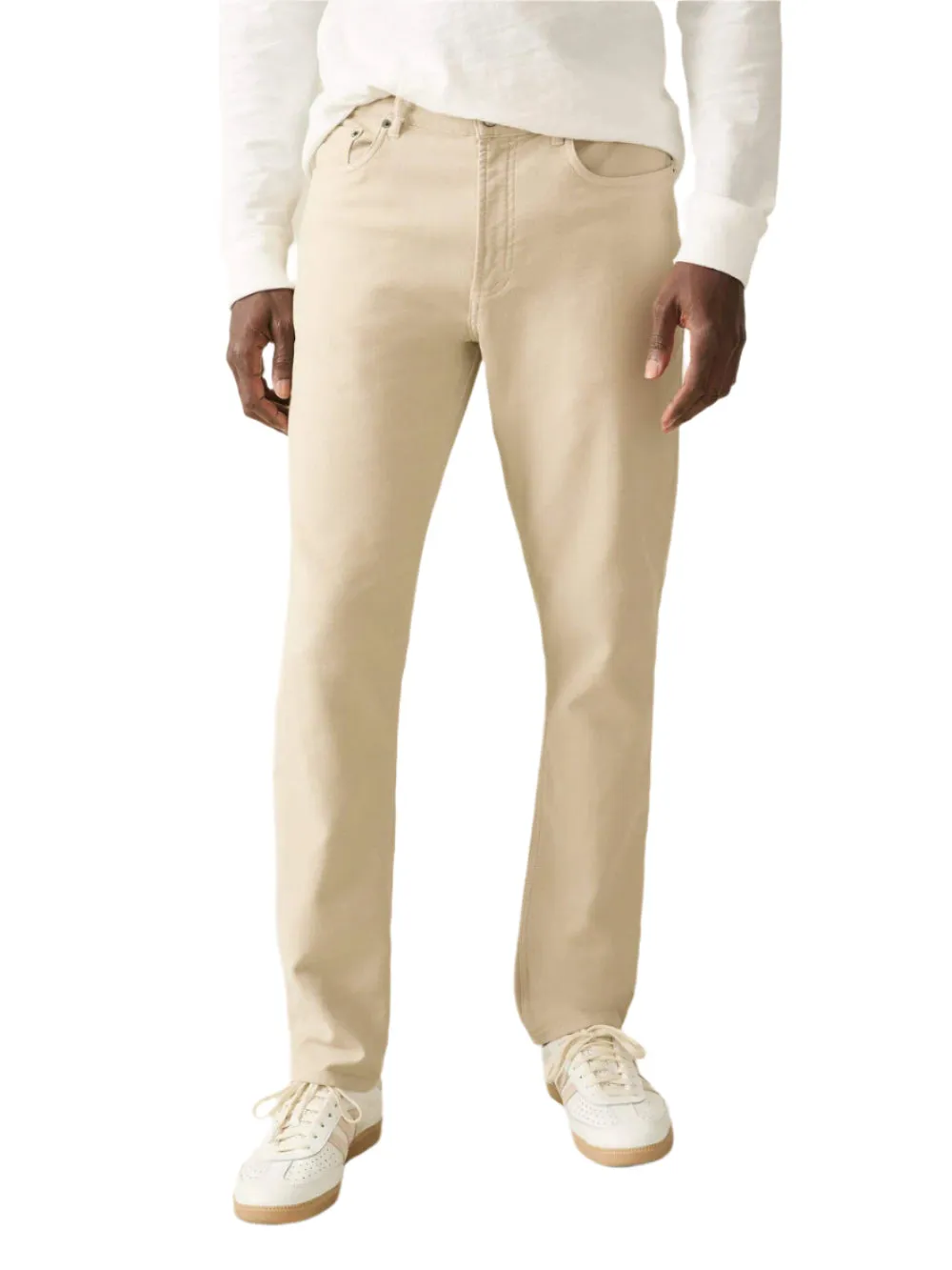 Stretch Terry 5 Pocket - Stone AdjustableStraps Formal Tone