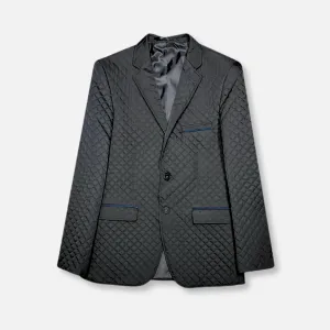 City Style Hooded style Delgado Slim Fit Quilted Blazer