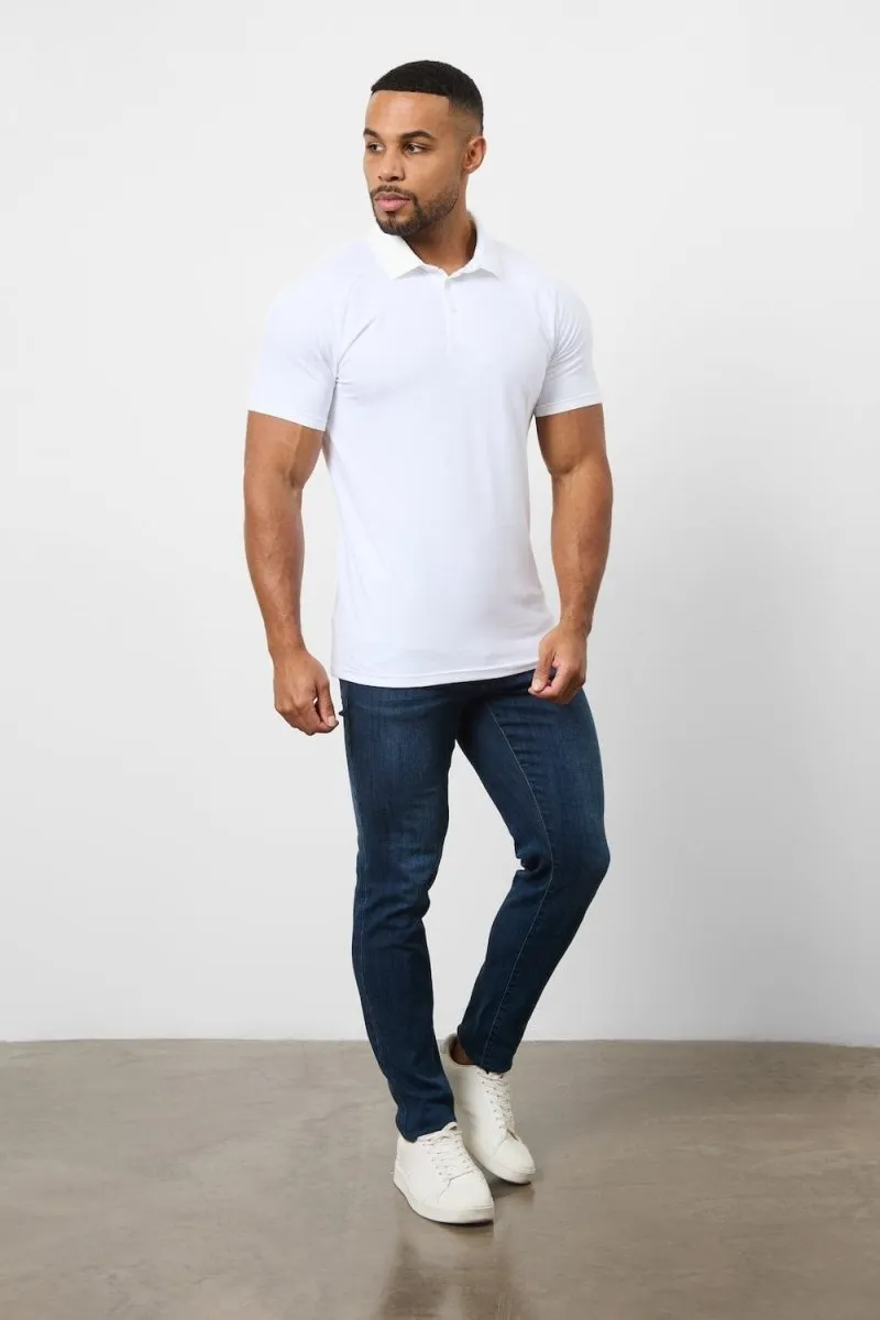 Athletic Fit  Pastels Polo Shirt 5-Pack Breathable Polo