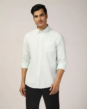 Winter Essentials Casual Mint Solid Shirt - Molly