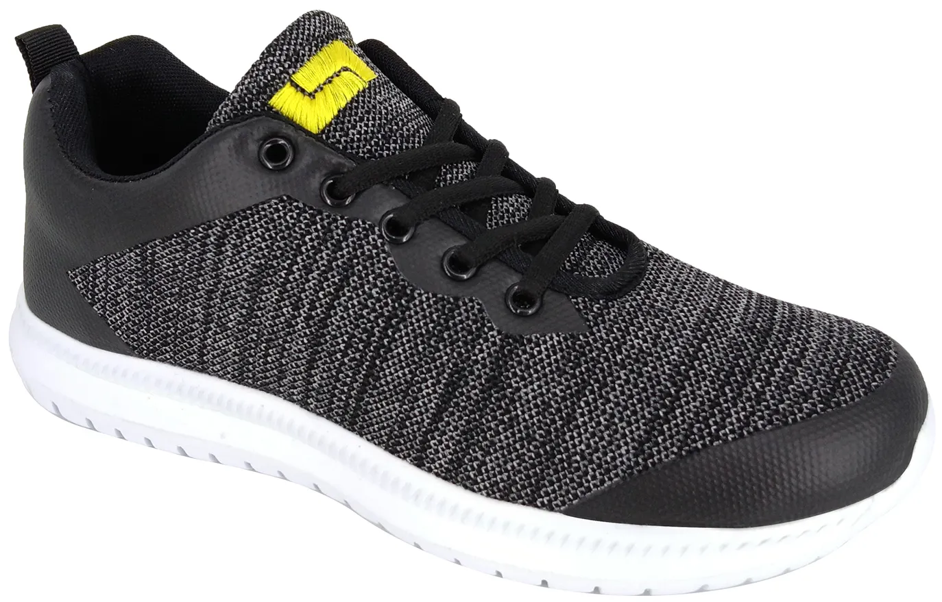 VICTORY Men's Black & White Ultralight Athletic Shoes SP668 Comfort Memory Foam