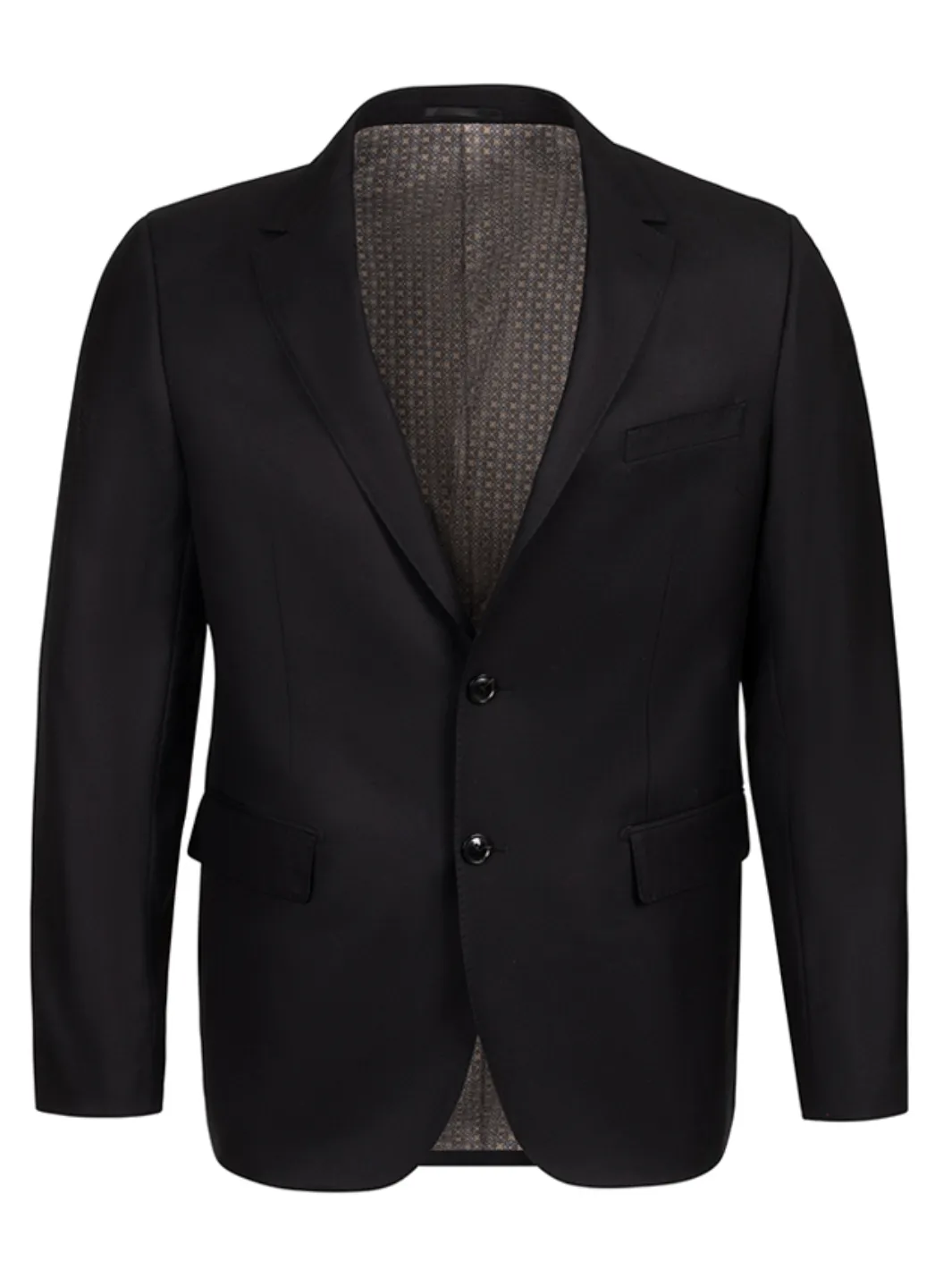 Crisp Air Piece Sapphire Men's Wool Blazer
