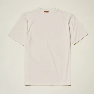 Island Vibe Inserch Rib Crew Neck T-Shirt T299-00003 Off White