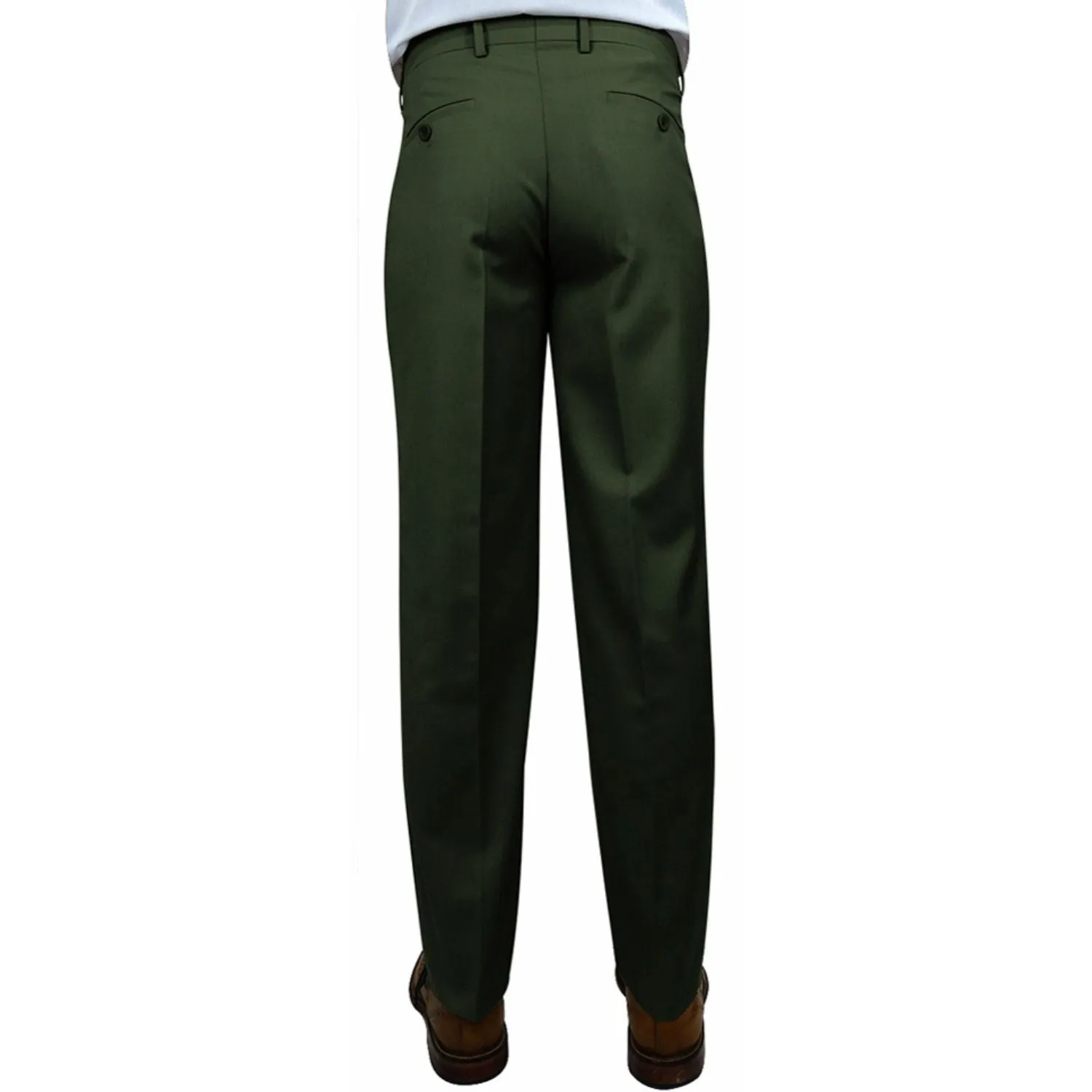 Travel-Ready Stylara Collection: Hunter Slim Fit Flat Front Pants
