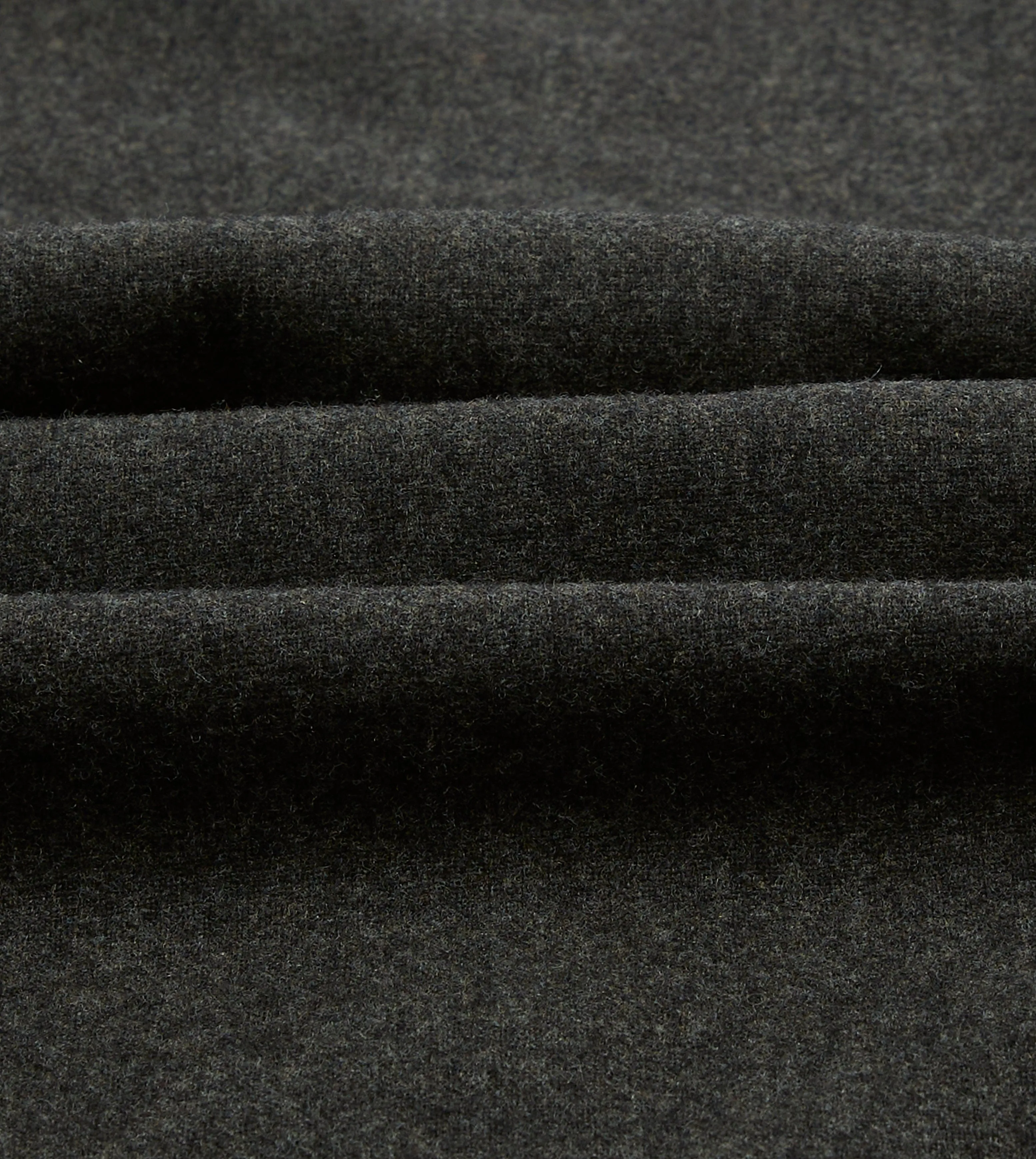 Bold Print Moisture Wicking Material Grey Wool Four-Pocket Camp Collar Work Shirt