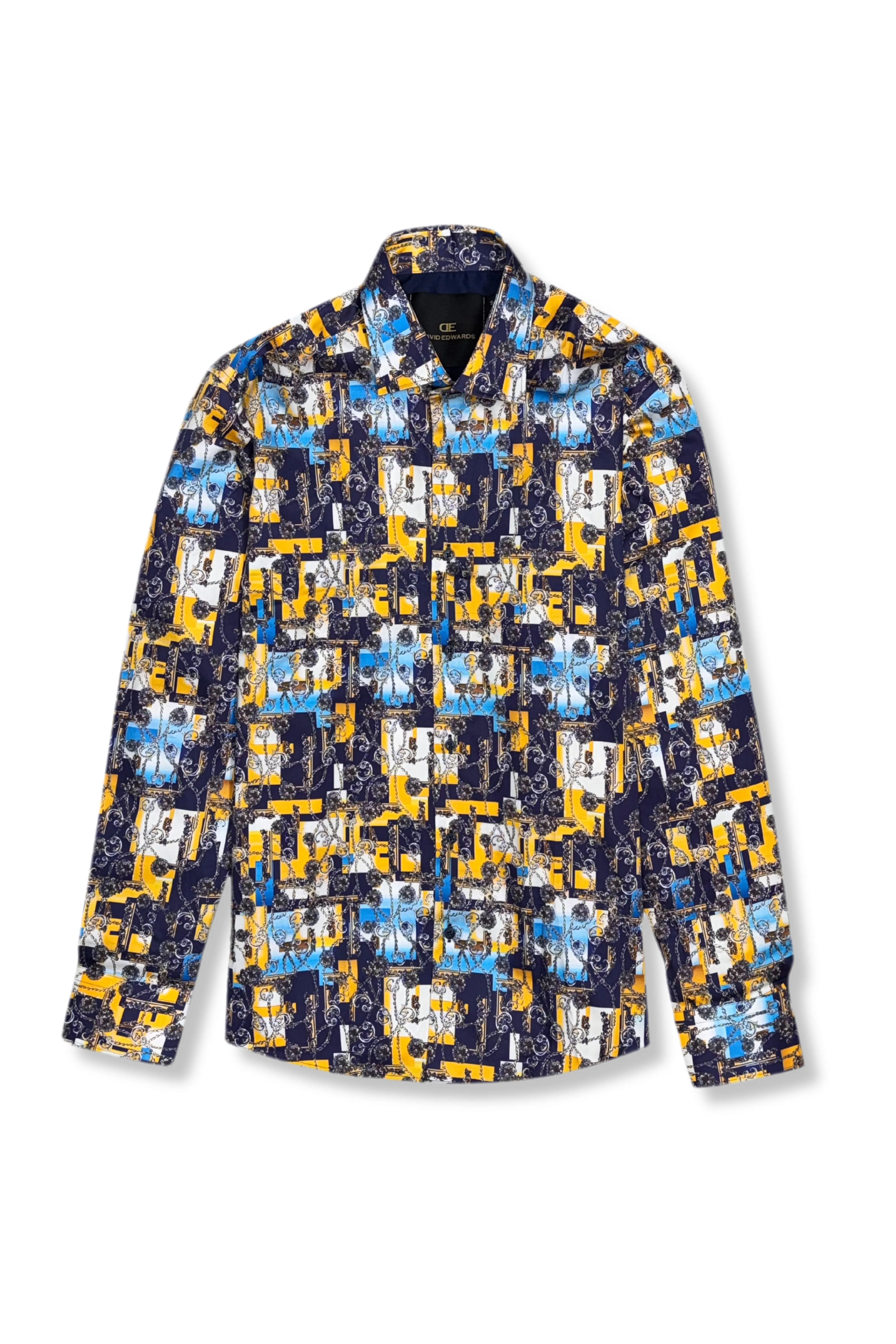 Drexel Long Sleeve Button Down Shirt Boss Vibe