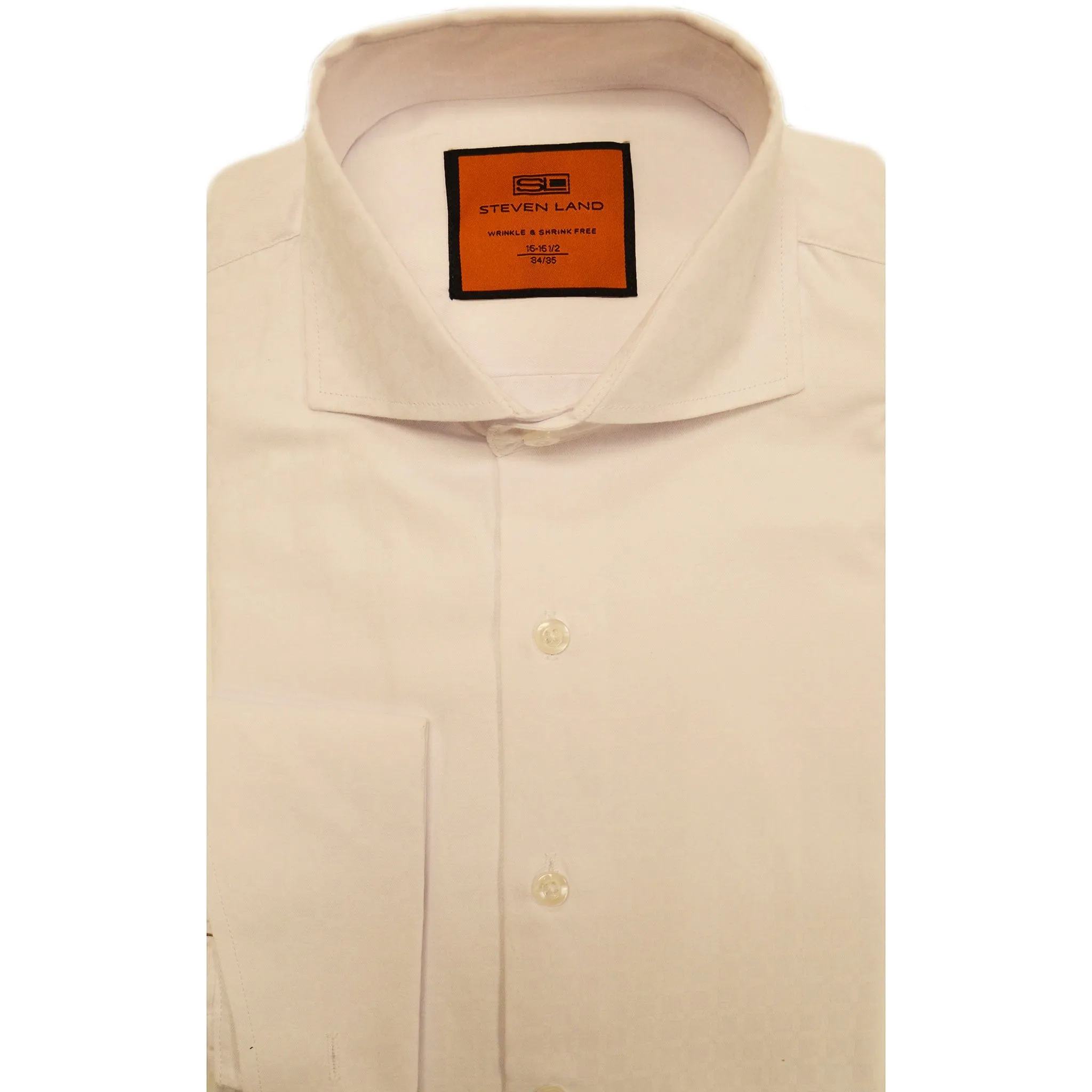 STEVENLAND WRINLE & SHRINK FREE/Dm47b Pure Cotton Smooth Finish