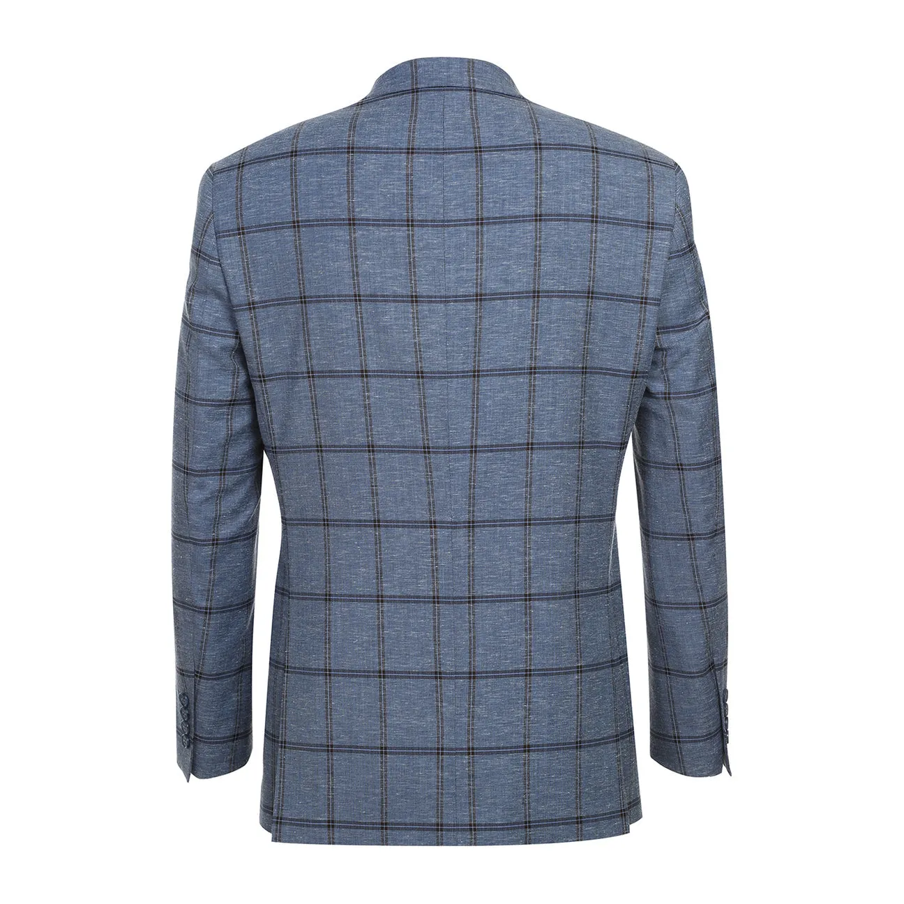 Alessandro Vitello by Renoir Slim Fit Blazer Blue 294-32 Quick Access Closures Breathable Design