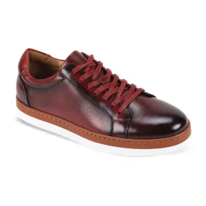Albedo Collection: Burgundy Casual Dress Sneaker Durable Walk Breath Flow